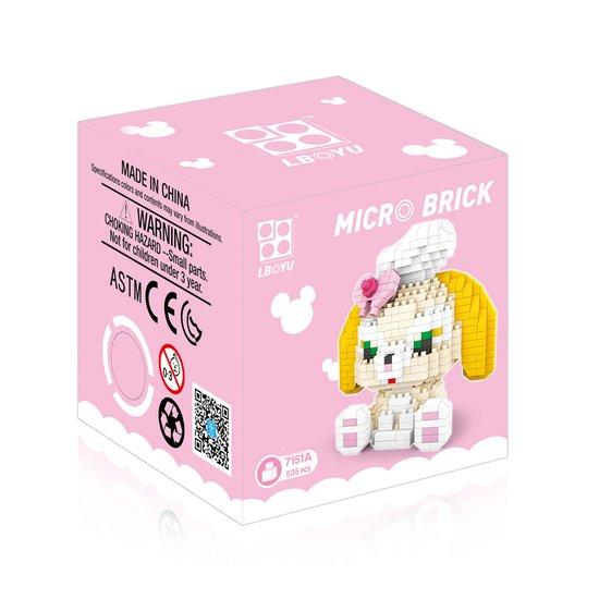 Nanoblock Hjärtnål Kanin (7151Aby)