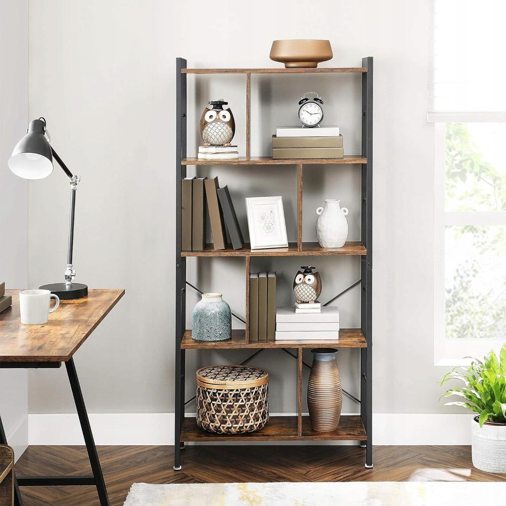 Open office shelf for binders with 5 shelves Industrial Bookcase