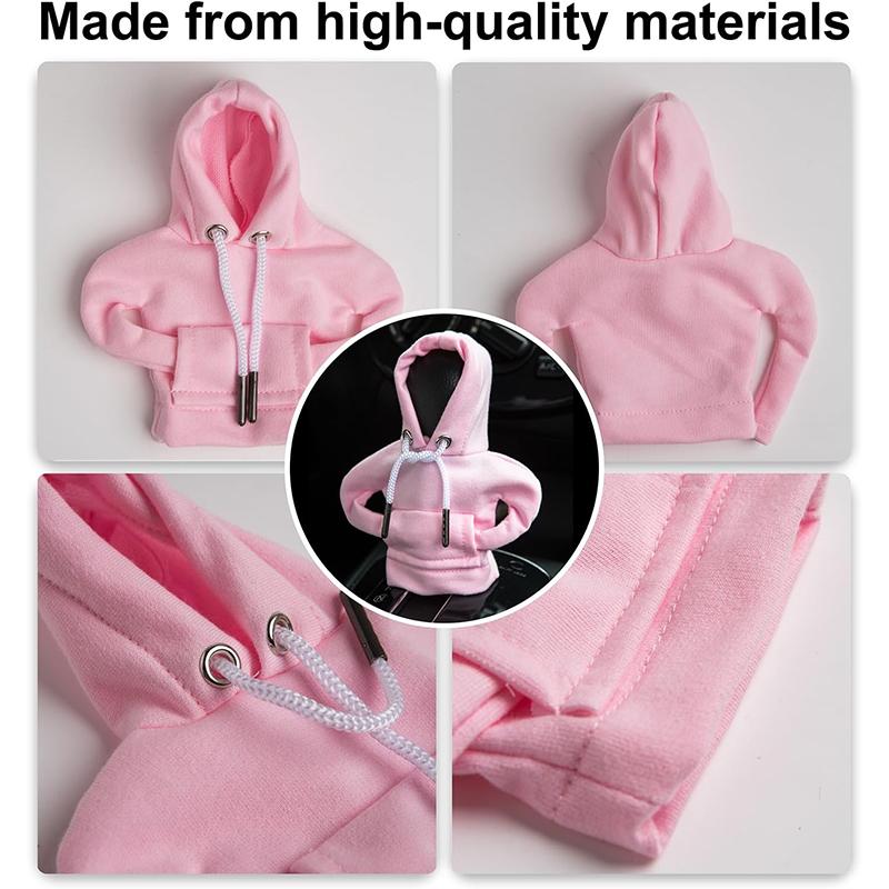 WTEMPO Autos SUVs Schalthebel Dekor Hoodies DIY Schalthebel Hoodies Lustiger Pullover Hoodie für Schalthebel Automobil Innenzubehör