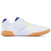 Li Ning Shock Absorbing Non-Slip Durable Low-Top Training Shoes Unisex sneaker White Blue APTT005-1