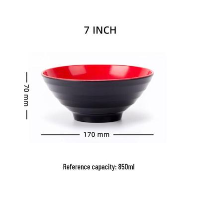 ZISIZ Melamine Noodle Soup Bowl