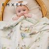 EMXEE Baby Summer Cooling Quilt, Children's Blanket for All Seasons, Gauze Throw, Newborn Air Conditioning Quilt, Kindergarten Blanket, 110*140cm