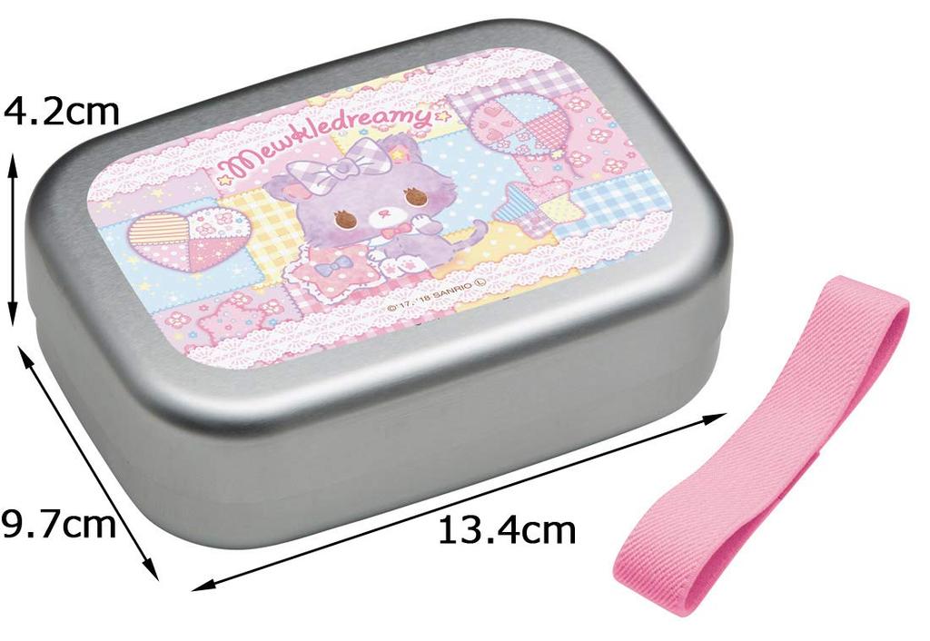 Skater Aluminum Lunch Made in ALB5NV Children's Box, "Mukul Dreamy," Japan,