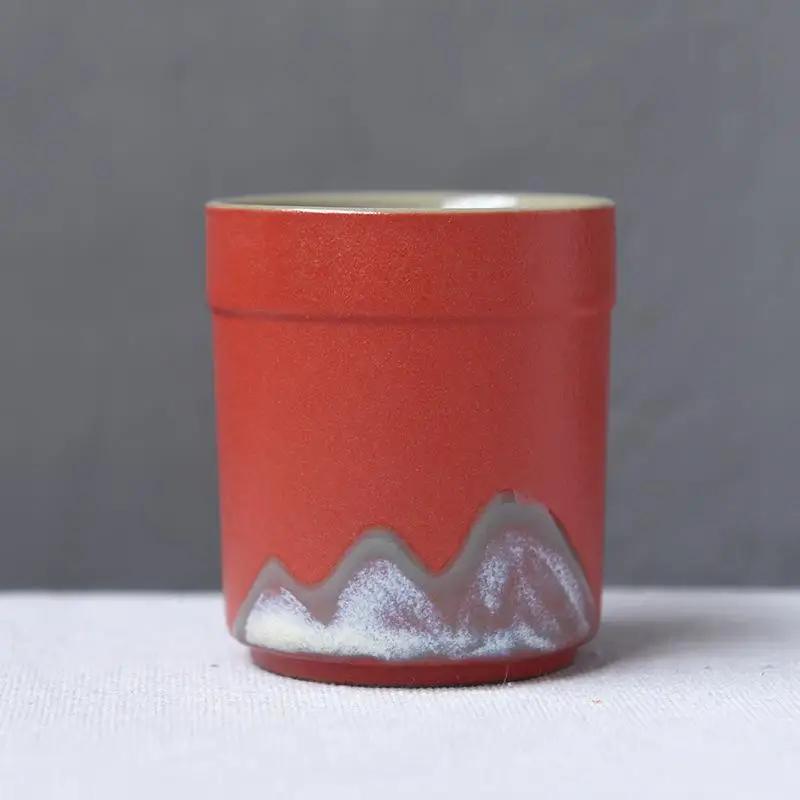 New Vintage Ceramics Cups Japanese Stoneware Porcelain 128ml Tea Mug Healthy Lifestyle Kung Fu Tea  Sake Coffee Cups Drinkware