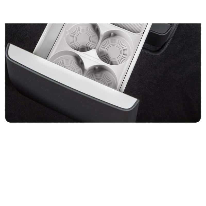 Suitable For Car L9 Interior Refrigerator Storage Box Silicone Compartment Fixed Seat Cushion Accessories
