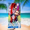 Anime D-Dandadan Ken Takakura Anime Beach Swimming Towel Soft Absorbent Washcloth Children's Gifts for Kids Travel Camping Gym