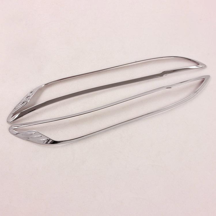 2018 KONA-ABS Galvanisierte Scheinwerferabdeckung Rahmen Zierleiste