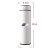 For BMW 500ml Stainless Steel Car Emblem Intelligent Temperature Cup Coffee Cup For BMW X1 X2 X3 X5 X4 X6 X7 M3 M4 M5 F20 F40 F3