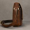 New Arrivals Genuine Leather Shoulder Bag High Quality Crossbody Bag Men Male Sling Bag Messenger Bag boys school bag male bag