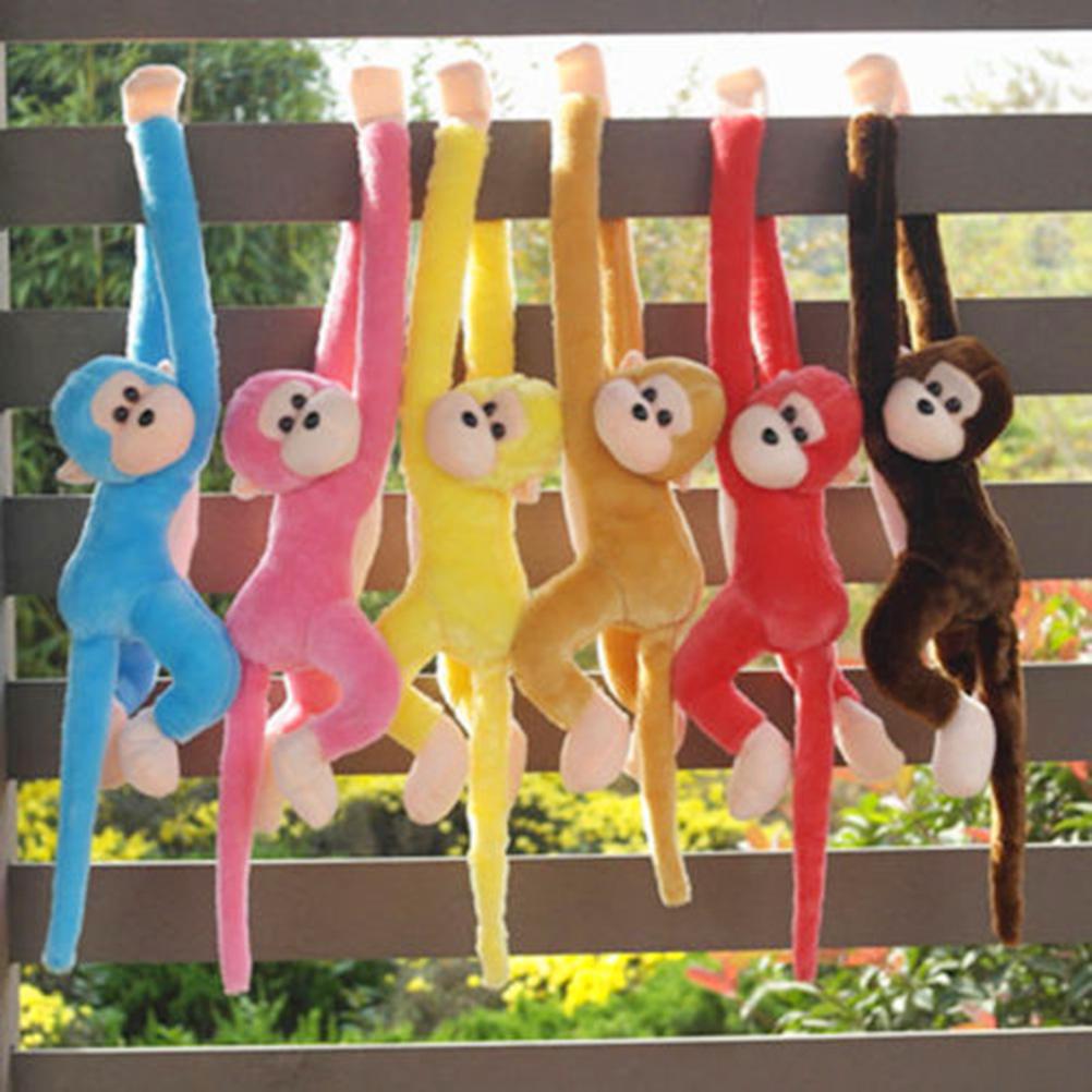 60CM Long Arm Monkey Plush Toy Stuffed Animal Doll Soft Cute Hanging Monkey