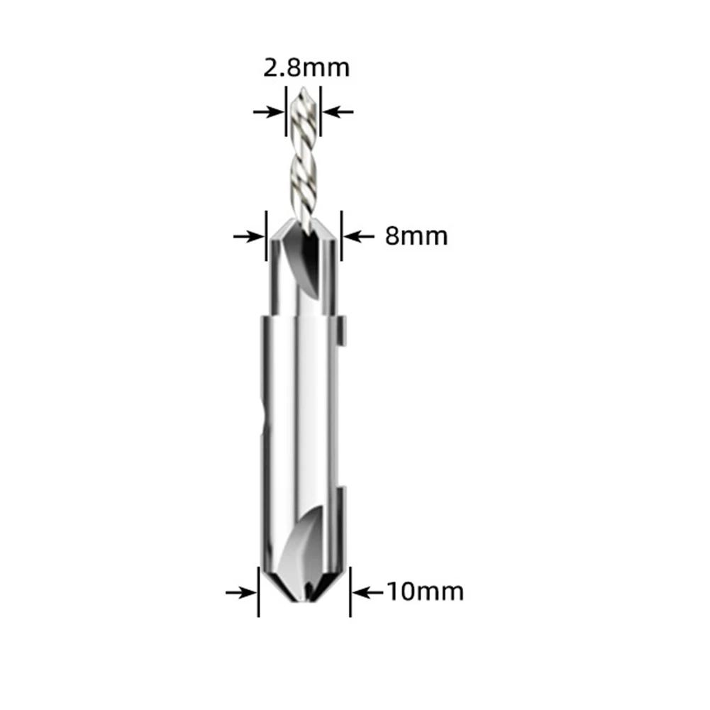 

1/5pcs 2.8-3.5mm Countersink Drill Bit Set Adjustable Depth Limiter Stop Chamfer Wood Cutter Multi-tool