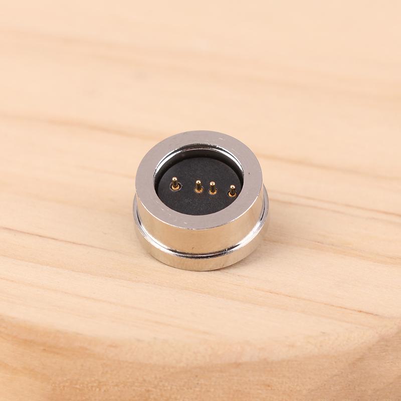 4Pin Male Female 360 ° Blind Suction Waterproof Magnetic Pogo Pin Connector Spring Loaded Dc Signal Transmission Charging