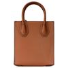 Michael Kors MK Mercer Classic Solid Color Letter Logo Pendant Leather Handheld Crossbody Shoulder Bag Mini Women Handbags 35S1GM9T0L-LUGGAGE