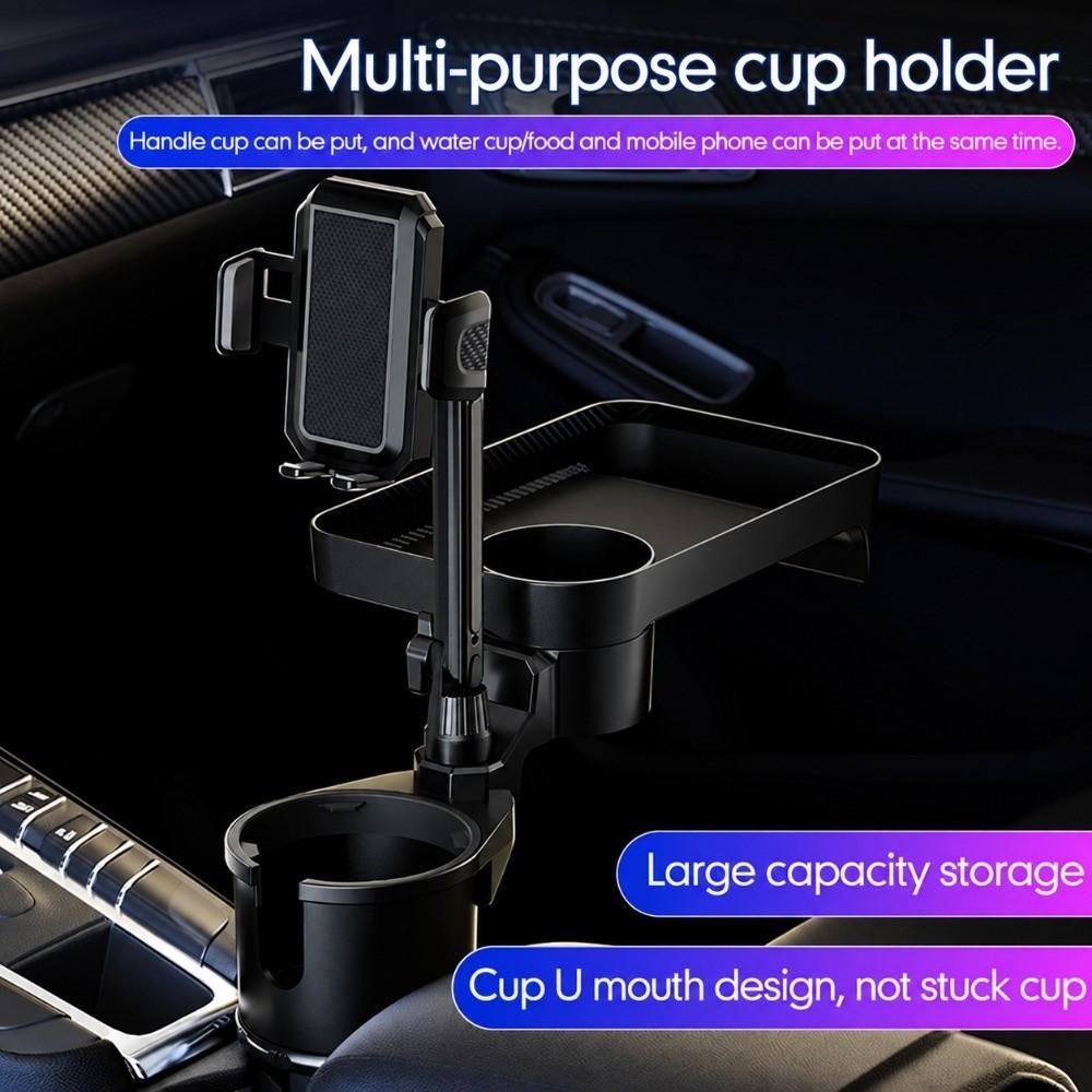 360° Rotating Car Cup Holder Expander Cup Holder Expander For Front and Rear Seats