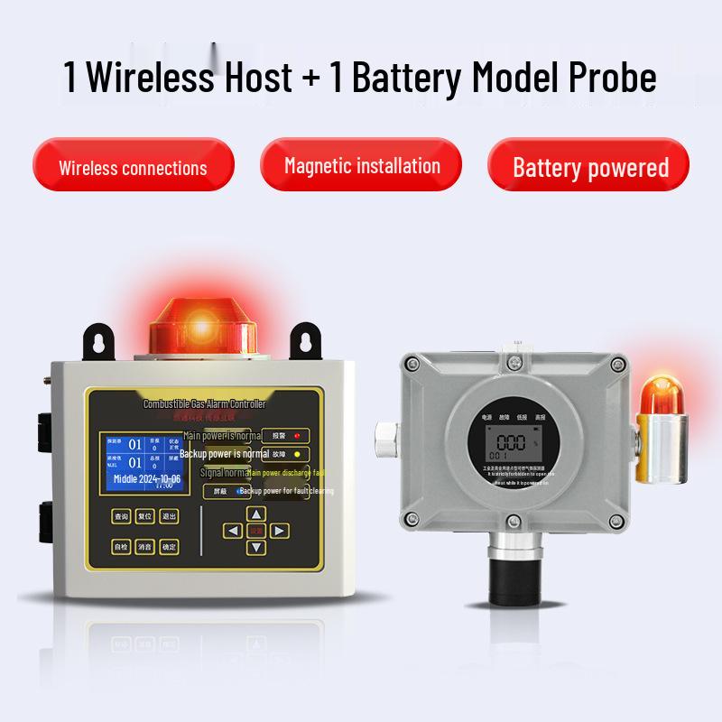 Industrial Flammable Gas Leak Detector for Natural and Liquefied Petroleum Gas