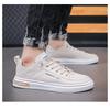 Men's Summer Thin Breathable White Slip-On Canvas Casual Sports Shoes For Work And Leisure.