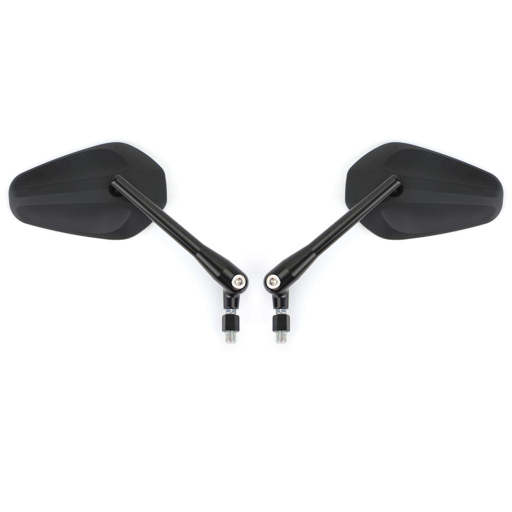 Pair M10 Rearview Mirror for Motorcycle Custom Cruiser Cafe Racer UNIVERSAL