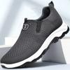 Summer new men's shoes breathable cloth shoes men's casual shoes lazy shoes one pedal middle-aged and elderly men's shoes