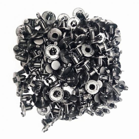 100Pcs 01553-05323 Fit for Nissan Infiniti Cowl Bumper Fender Liner Push Clips