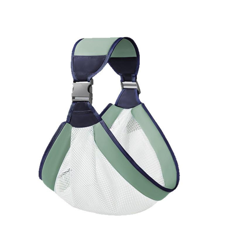 Hands-Free Infant Sling Carrier with Waist Stool for Newborns