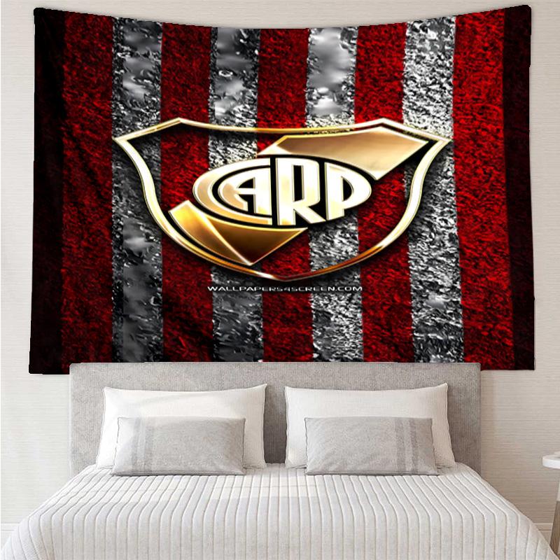Club Atlético River Plate Tapestry for Bedroom Aesthetic Classroom Tapestries Wall Hanging for Living Room Dorm Office,Ideal Creative Gift