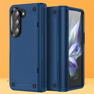 Ochranný kryt Funda Hinge Cover pro Samsung Galaxy Z Fold 6 Fold6 Fold5 Fold 5 Zfold6 Matte Feeling Shockproof skládací pouzdro