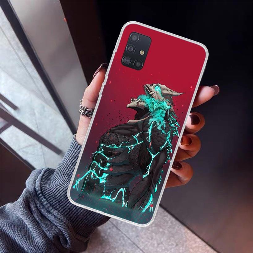 

Kaiju No. 8 Anime Phone Case For Samsung Galaxy A12 A52S A42 A32 A22 A51 A50 Note 20 Ultra 10 S10 Plus A71 A70 A31 A30 A10S Gala Samsung Note 10 Plus