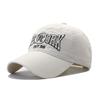 Spring and Autumn New Men's and Women's Casual Fashion Baseball Caps, Letter Embroidery Trendy Brand Sunshade Caps Show a Small Foreign Face