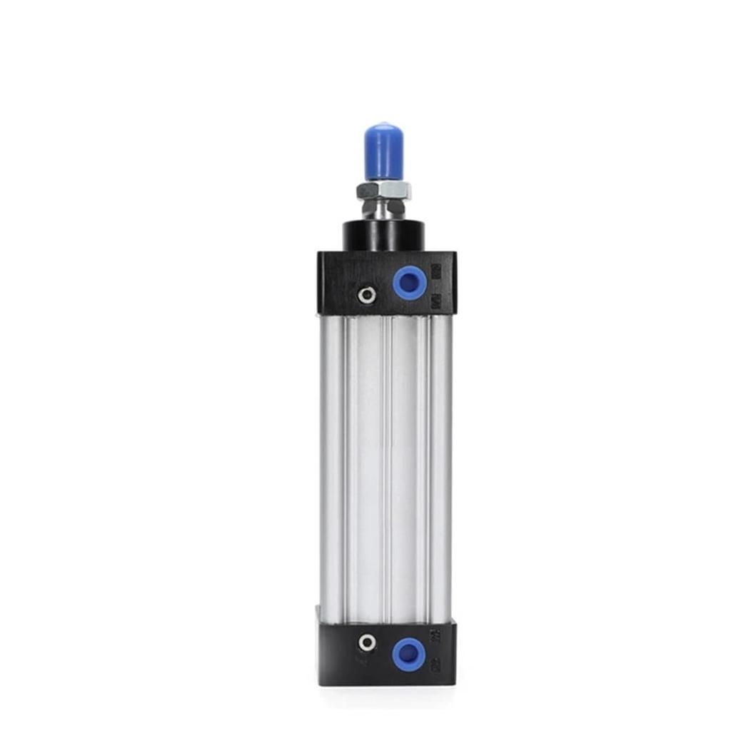Air Pneumatics SU32/40/50/63 Type Pneumotester for Cylinder Pistons Double Acting Without Magnetic Pneumatic Cylinder 1Pcs(Stroke 125mm,SU32 (Bore