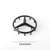 WXAKF1 Hot 2026 For Benz Car Styling Steering Wheel Badge for Mercedes Benz AMG A B C D M S R G Class GLK CLA GLC W126 W169 W176 GLK GL