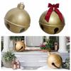 Cartoon Christmas Inflatable Balloon Large Xmas Toy Balls Cartoon Christmas Bell Balloon  New Year