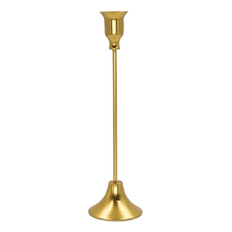 Contemporary Metal Candle Holder Iron Taper Candle Stand Candlestick Stand for Romance Wedding Centerpieces Decoration