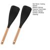 Yousheng Silicone Cooking Spoons Food-Grade Kitchen Spatula Heat Resistant Non-Stick Spatula Spoon for Stirring And Serving