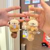 Doll Backpack Charms Korean Style Anime Key Ring Otter Hold Shell Key Chain  Key Ring Ornaments