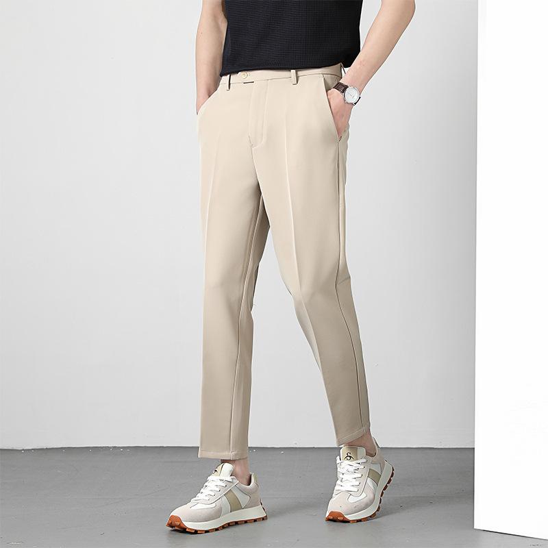 Spring and Summer New Versatile Casual Pants Trendy Design Sense Small Pants Men's Casual Pants Men's Trendy