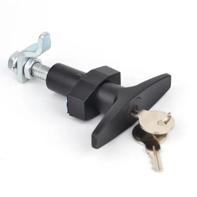 Black MS309 T Shape Handle Lock,equipment Telescopic Door locks,Telescopic switch,Industrial Cabinet Lock