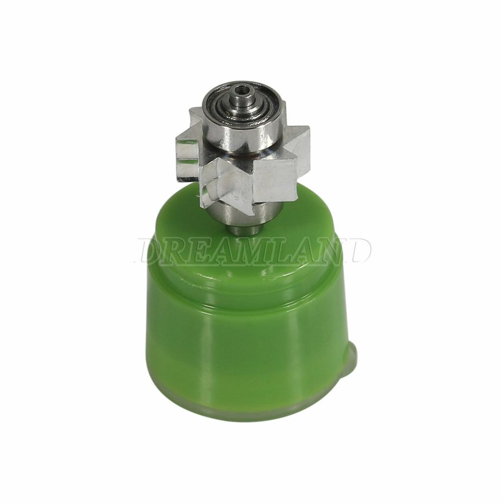 Zahnmedizinischer E-Generator Glasfaser LED Hochgeschwindigkeits-Druckknopf-Turbine Interne Dreifach-Wasserstrahl Große Leistung Handstück 2/4 Löcher