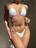 Split Hard Cup Bikini Bikini Swimsuit Ladies Sexy European American Swimsuit Sexy Backless