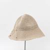 [Sasawashi] Sasawashi Bucket Hat Hand-Knitted Hat_Beige