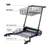 Tennis Ball Collector & Coach Cart (350-Ball Capacity)