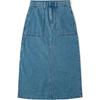 Casual Long Skirt Women's Blue VN000HQC7W6