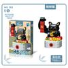 Factory Supply Children Puzzle Simulation Small Particles Potted Plant Building Block Lucky Cat Bulldog Assembly Animal Building Block