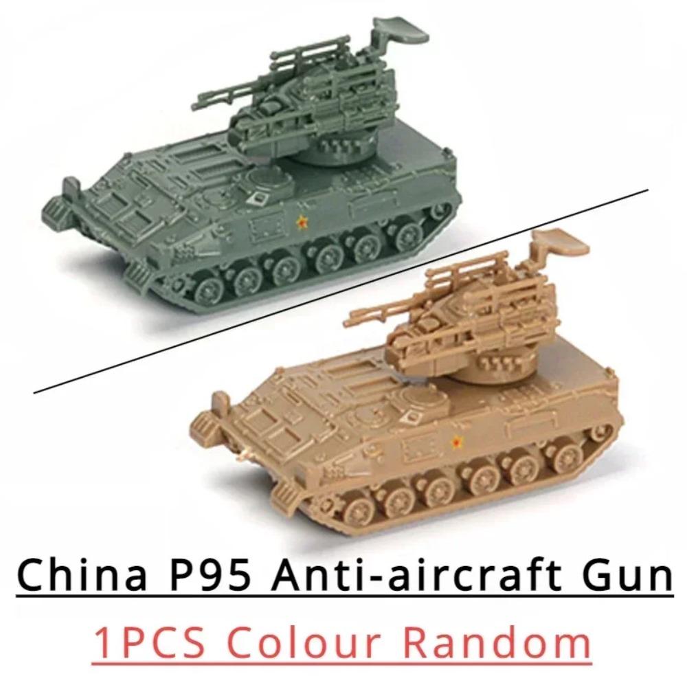 1/144 5cm Classic Tank Model WWII Soviet BM21 Italian B1 Destroyer US M35 Truck Finished Tiger Leopard Sand Table Plastic Toys