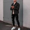 Men's 2023 Autumn/Winter Slim Fit Multi-Pocket Workwear Jacket