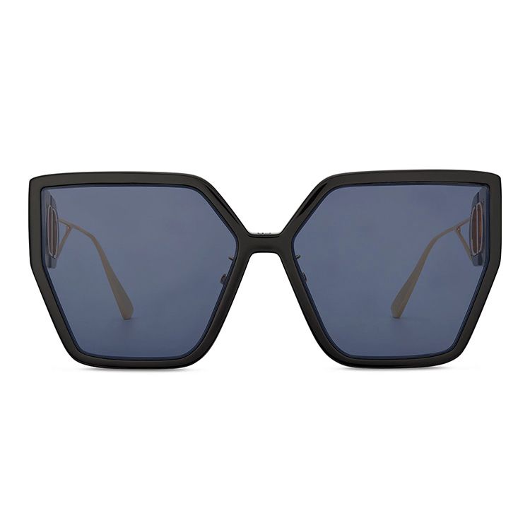 Dior 30 Montaigne Butterfly Sunglasses Unisex sunglasses Black 30MTBUR-12B0