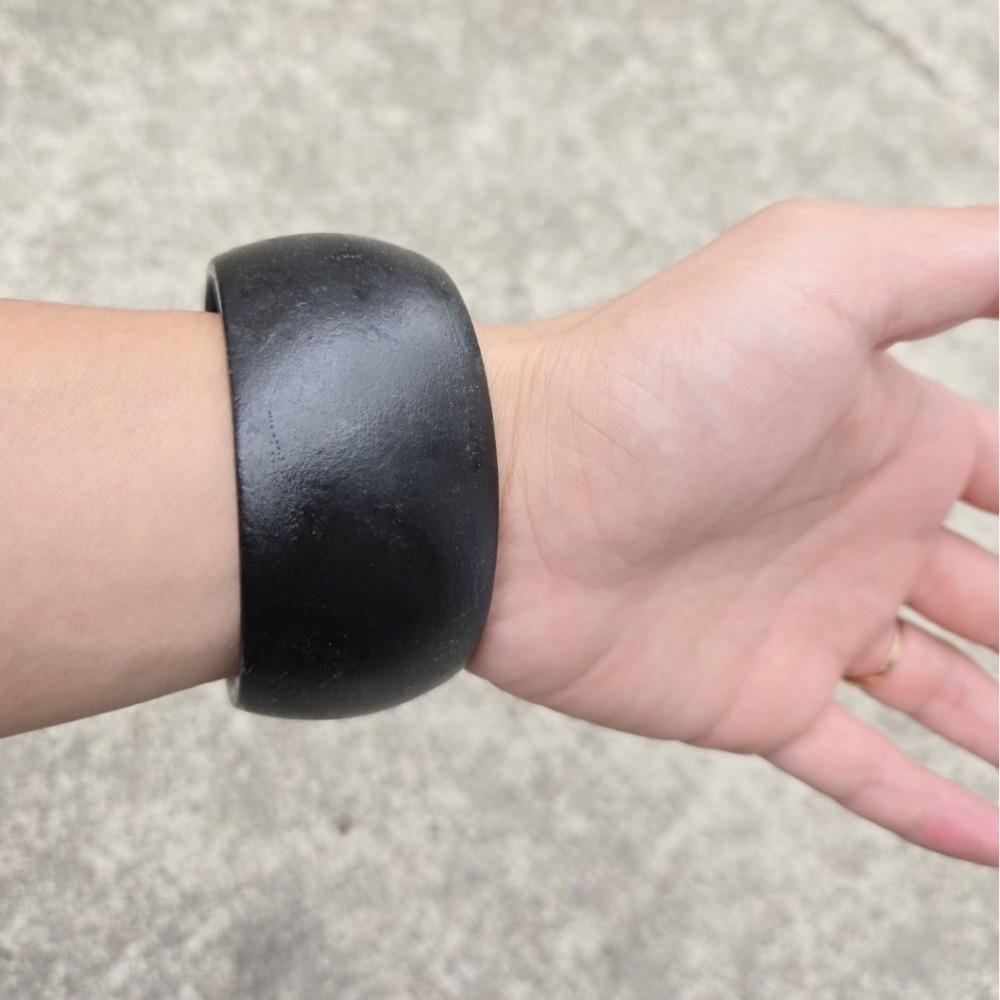 Round Square Bracelets Wide Women Bangles New Wooden Bangles  Gifts