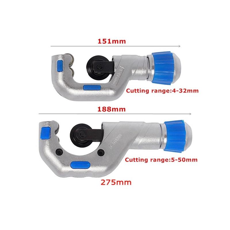 Bearing Roller Type Tube Cutter Metal Scissor Pipe Cutter Stainless Steel Copper Tube Plumbing Cutting Refrigeration Tools