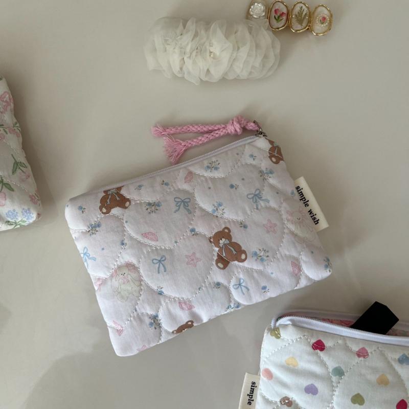 

Women Mini Portable Bags Fashion Makeup Bag Coin Purse Card Holder Wallet Cosmetic Lipstick Organizer Zipper Bag