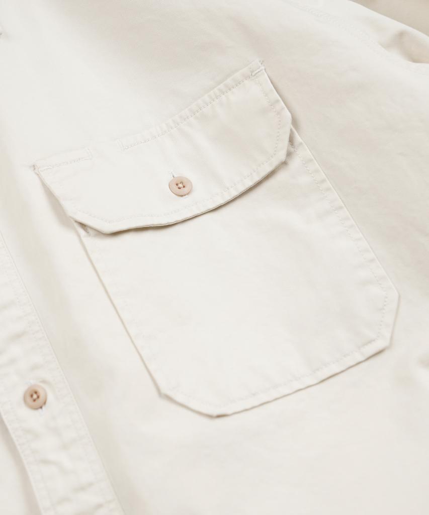 FRIZMWORKS Chino Officer Shirt _ Ivory