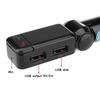 Wireless Kit LCD Bluetooth Car FM Transmitter MP3 A2DP Stereo Music Player USB Charger Hands-free for ISO Android